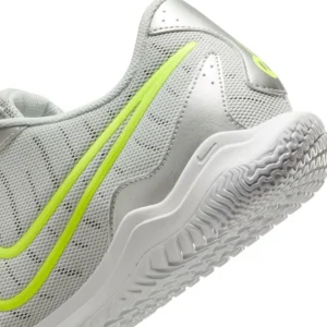 Nike Tiempo Legend 10 Academy IC Mad Voltage - Metallic Silver/White/Volt - Image 5