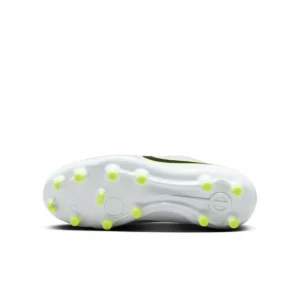 Nike Tiempo Legend 10 Academy MG Mad Voltage - Metallic Silver/Black/Volt Kids - Image 2