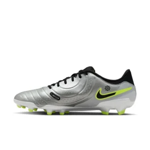 Nike Tiempo Legend 10 Academy MG Mad Voltage - Metallic Silver/Black/Volt - Image 3