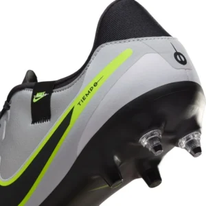 Nike Tiempo Legend 10 Academy SG-PRO Anti-Clog Mad Voltage - Metallic Silver/Black/Volt - Image 5