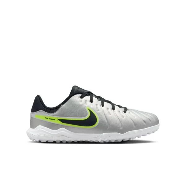 Nike-Tiempo-Legend-10-Academy-Tf-Mad-Voltage---Metallic-SilverBlackVolt-Kids_1