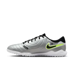 Nike Tiempo Legend 10 Academy TF Mad Voltage - Metallic Silver/Black/Volt - Image 3