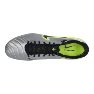 Nike Tiempo Legend 10 Elite FG Mad Voltage - Metallic Silver/Black/Volt - Image 4