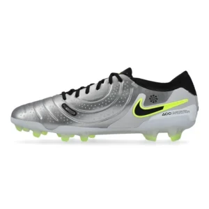 Nike Tiempo Legend 10 Elite FG Mad Voltage - Metallic Silver/Black/Volt - Image 3