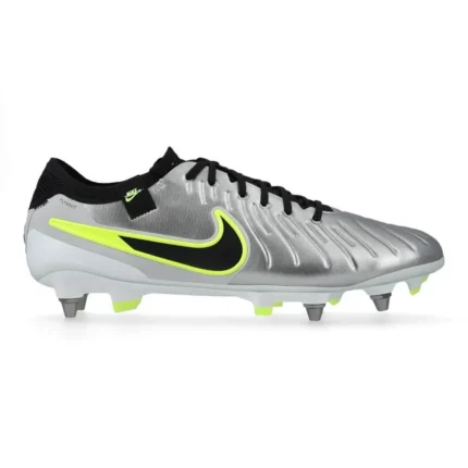 Nike Tiempo Legend 10 Elite SG-PRO Player Edition Mad Voltage - Metallic Silver/Black/Volt - Image 1