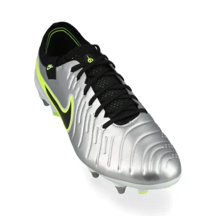 Nike Tiempo Legend 10 Elite SG-PRO Player Edition Mad Voltage - Metallic Silver/Black/Volt - Image 5