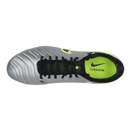 Nike Tiempo Legend 10 Elite SG-PRO Player Edition Mad Voltage - Metallic Silver/Black/Volt - Image 4
