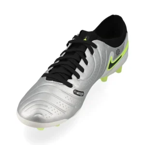 Nike Tiempo Legend 10 Pro AG-PRO Mad Voltage - Metallic Silver/Black/Volt - Image 5