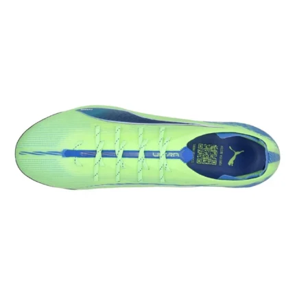 Puma Ultra 5 Carbon FG Lights Out - Fizzy Apple/Puma White/Bluemazing - Image 4