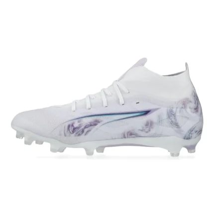 Puma Ultra 5 Match + FG/AG Brilliance - White/Black/Spring Lavender Women Limited Edition - Image 3
