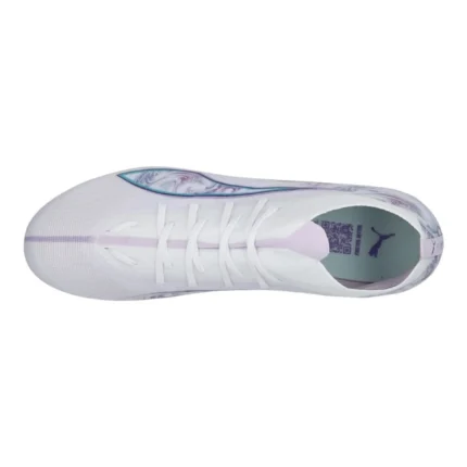 Puma Ultra 5 Match + FG/AG Brilliance - White/Black/Spring Lavender Women Limited Edition - Image 4