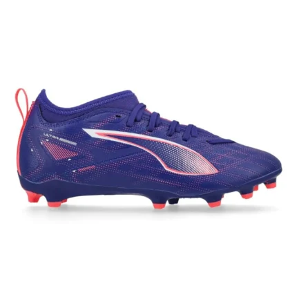 Puma Ultra 5 Match FG/AG Formula - Lapis Lazuli/Puma White/Sunset Glow Kids - Image 1