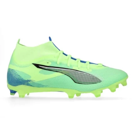 Puma Ultra 5 Match + FG/AG Lights Out - Fizzy Apple/Puma White/Bluemazing - Image 1