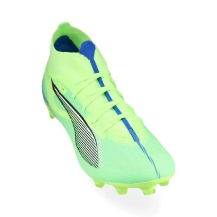 Puma Ultra 5 Match + FG/AG Lights Out - Fizzy Apple/Puma White/Bluemazing - Image 5