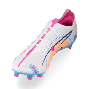 Puma Ultra 5 Match FG/AG Volume Up - White/Luminous Blue/Poison Pink/Fizzy Melon - Image 7