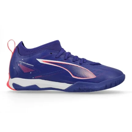 Puma Ultra 5 Match IT + Mid Formula - Lapis Lazuli/Puma White/Sunset Glow Kids - Image 1
