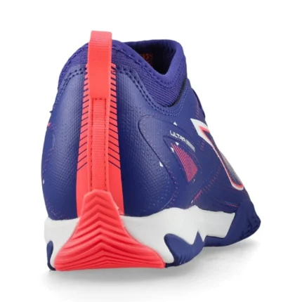 Puma Ultra 5 Match IT + Mid Formula - Lapis Lazuli/Puma White/Sunset Glow Kids - Image 6