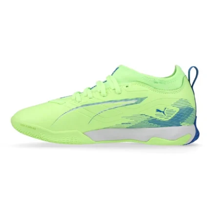 Puma Ultra 5 Match IT + Mid Lights Out - Fizzy Apple/Puma White/Bluemazing Kids - Image 3