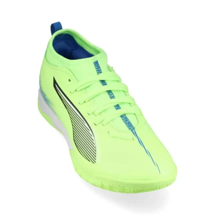 Puma Ultra 5 Match IT + Mid Lights Out - Fizzy Apple/Puma White/Bluemazing Kids - Image 5