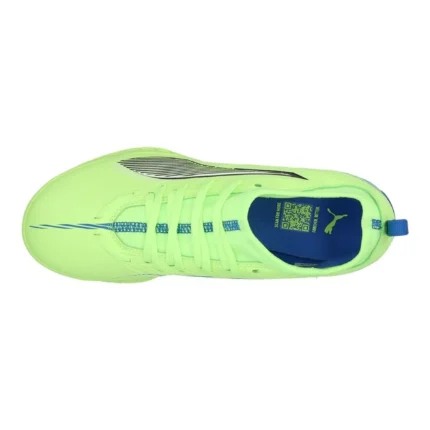 Puma Ultra 5 Match IT + Mid Lights Out - Fizzy Apple/Puma White/Bluemazing Kids - Image 4