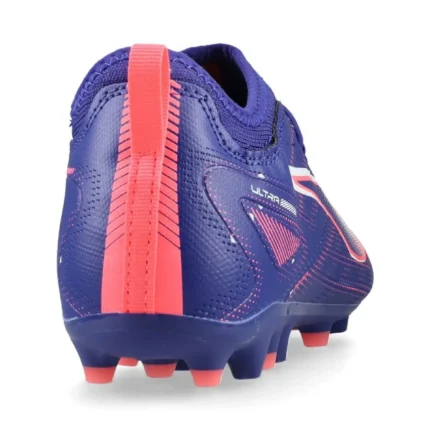 Puma Ultra 5 Match MG Formula - Lapis Lazuli/Puma White/Sunset Glow Kids - Image 6