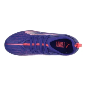 Puma Ultra 5 Match MG Formula - Lapis Lazuli/Puma White/Sunset Glow Kids - Image 4