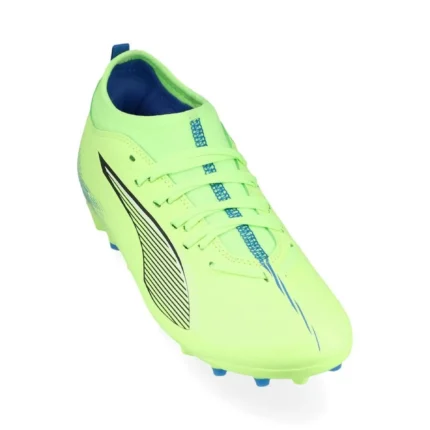 Puma Ultra 5 Match MG Lights Out - Fizzy Apple/Puma White/Bluemazing Kids - Image 5