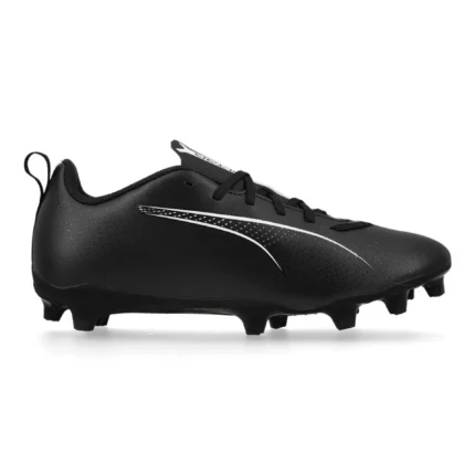 Puma Ultra 5 Play FG/AG Eclipse - Black/White Kids - Image 1