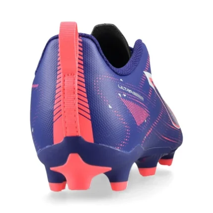 Puma Ultra 5 Play FG/AG Formula - Lapis Lazuli/Puma White/Sunset Glow Kids - Image 6