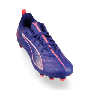 Puma Ultra 5 Play FG/AG Formula - Lapis Lazuli/Puma White/Sunset Glow Kids - Image 5
