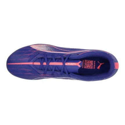 Puma Ultra 5 Play FG/AG Formula - Lapis Lazuli/Puma White/Sunset Glow - Image 4