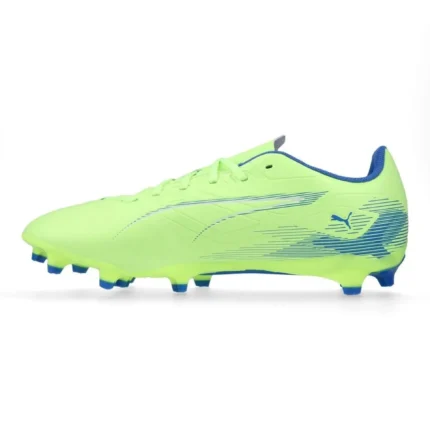 Puma Ultra 5 Play FG/AG Lights Out - Fizzy Apple/Puma White/Bluemazing - Image 3