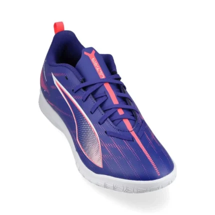Puma Ultra 5 Play IT Formula - Lapis Lazuli/Puma White/Sunset Glow Kids - Image 5