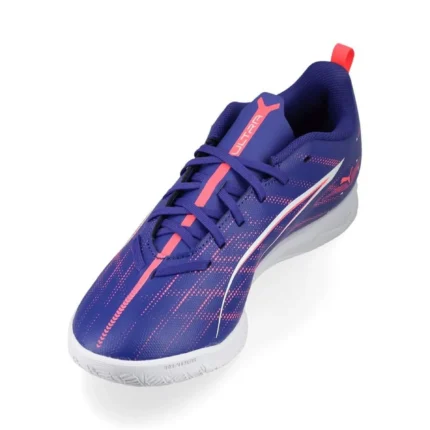 Puma Ultra 5 Play IT Formula - Lapis Lazuli/Puma White/Sunset Glow Kids - Image 7