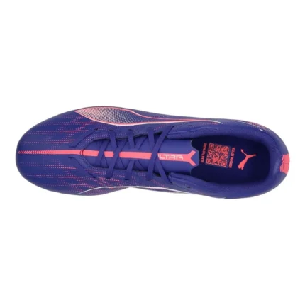 Puma Ultra 5 Play MG Formula - Lapis Lazuli/Puma White/Sunset Glow - Image 4