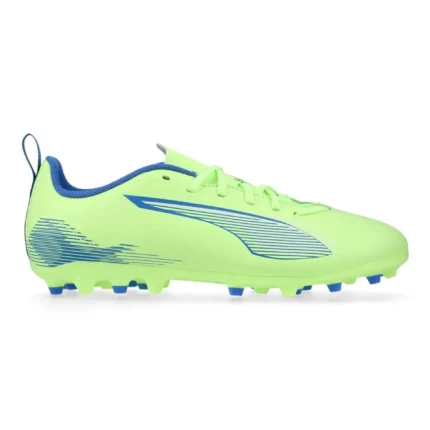 Puma Ultra 5 Play MG Lights Out - Fizzy Apple/Puma White/Bluemazing Kids - Image 1