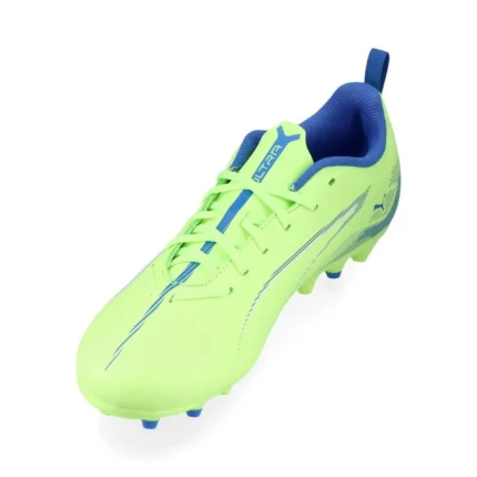 Puma Ultra 5 Play MG Lights Out - Fizzy Apple/Puma White/Bluemazing Kids - Image 7