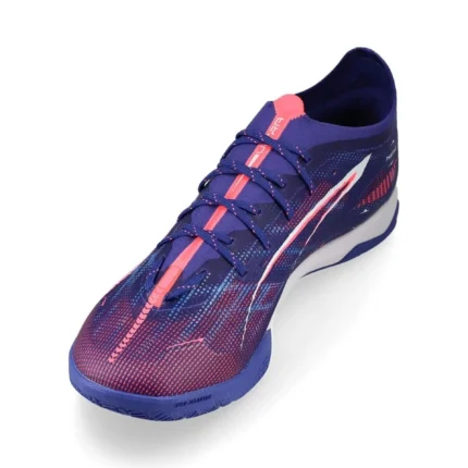 Puma Ultra 5 Pro Court IT Formula - Lapis Lazuli White/Sunset Glow - Image 7