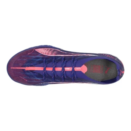 Puma Ultra 5 Pro Court IT Formula - Lapis Lazuli White/Sunset Glow - Image 4