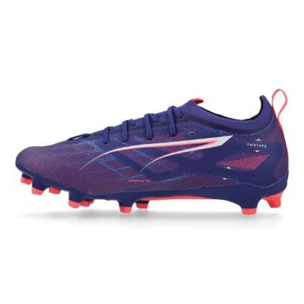 Puma Ultra 5 Pro FG/AG Formula - Lapis Lazuli/Puma White/Sunset Glow Kids - Image 3