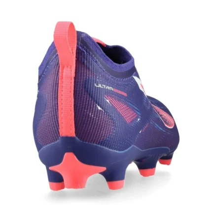 Puma Ultra 5 Pro FG/AG Formula - Lapis Lazuli/Puma White/Sunset Glow Kids - Image 6
