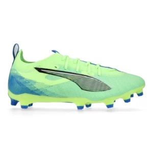 Puma Ultra 5 Pro FG/AG Lights Out - Fizzy Apple/Puma White/Bluemazing Kids - Image 1