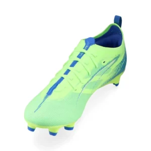 Puma Ultra 5 Pro FG/AG Lights Out - Fizzy Apple/Puma White/Bluemazing Kids - Image 7
