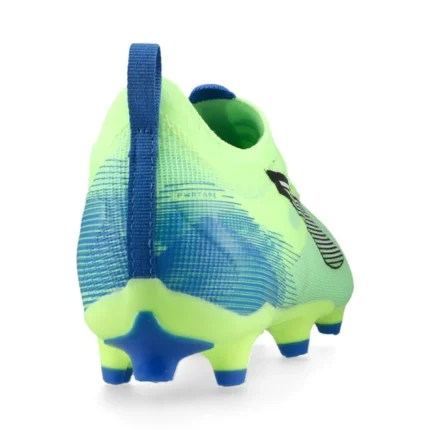 Puma Ultra 5 Pro FG/AG Lights Out - Fizzy Apple/Puma White/Bluemazing Kids - Image 6