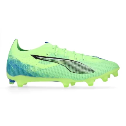Puma Ultra 5 Pro FG/AG Lights Out - Fizzy Apple/Puma White/Bluemazing - Image 1
