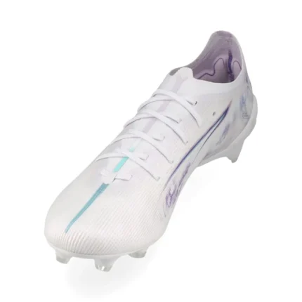 Puma Ultra 5 Ultimate FG Brilliance - White/Black/Spring Lavender Women Limited Edition - Image 7