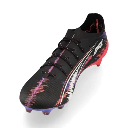 Puma Ultra 5 Ultimate FG Formula 1 - Puma Black/Puma White/Sunset Glow/Dark Amethyst Limited Edition - Image 6