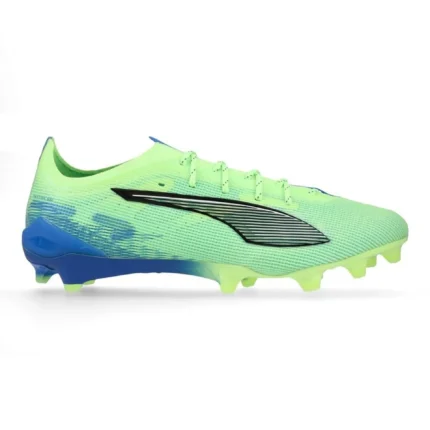 Puma Ultra 5 Ultimate FG Lights Out - Fizzy Apple/Puma White/Bluemazing - Image 1