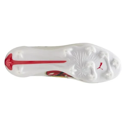 Puma Ultra 5 Ultimate FG Senna - White/Gold/Red Limited Edition - Image 2
