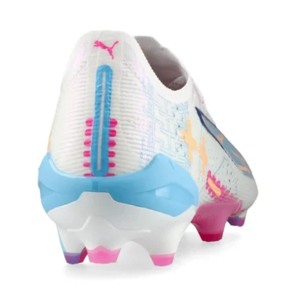 Puma Ultra 5 Ultimate FG Volume Up - White/Luminous Blue/Poison Pink/Fizzy Melon - Image 6